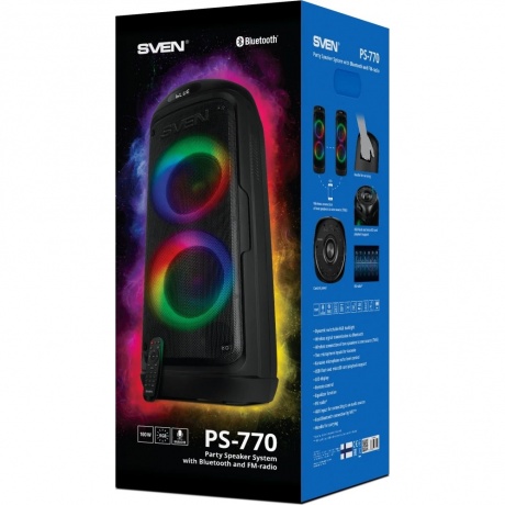 Портативная акустика Sven PS-770 SV-021719 - фото 6