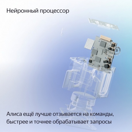 Умная колонка Яндекс Станция Миди YNDX-00054 (серый) - фото 8