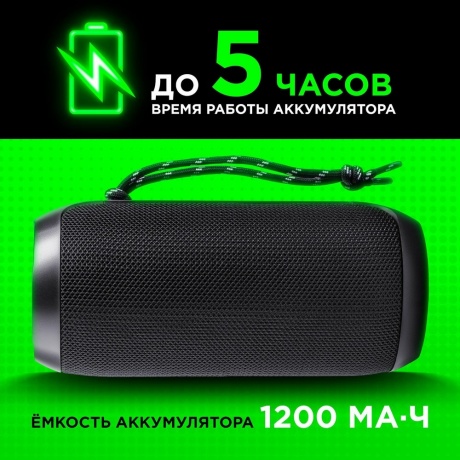Портативная акустика Defender ENJOY S100 BLACK (65101) - фото 7