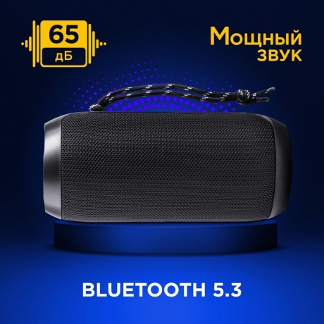 Портативная акустика Defender ENJOY S100 BLACK (65101) - фото 8
