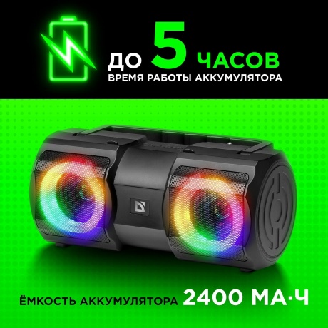 Портативная акустика Defender Beatbox 20 65420 - фото 21