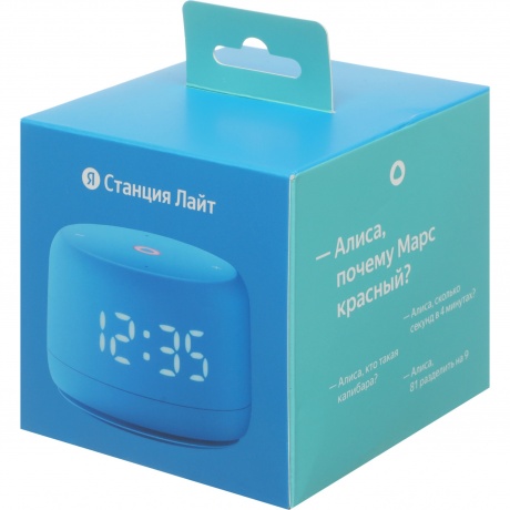 Умная колонка Яндекс.Станция Лайт 2 Blue YNDX-00026BLU - фото 42