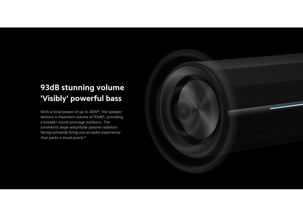 Портативная акустика Xiaomi Bluetooth Speaker QBH4275GL - фото 12