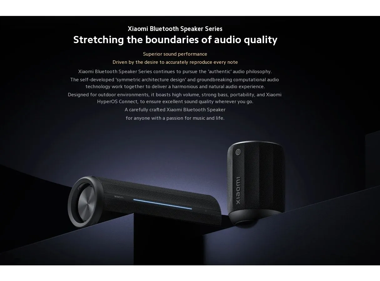 Портативная акустика Xiaomi Bluetooth Speaker QBH4275GL - фото 7