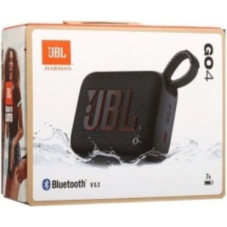 Портативная акустическая система JBL GO 4 - черный - фото 14