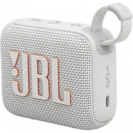 Портативная акустическая система JBL GO 4 - белый - фото 2