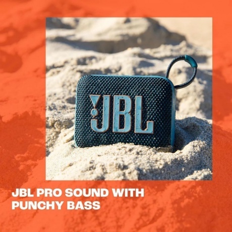 Портативная акустическая система JBL GO 4 - белый - фото 19