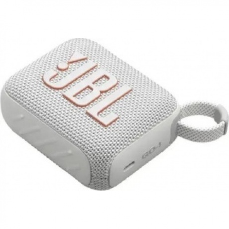 Портативная акустическая система JBL GO 4 - белый - фото 8