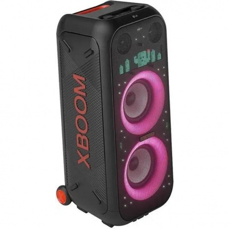 Минисистема LG XBOOM XL9T черный/красный 1000Вт USB BT - фото 1