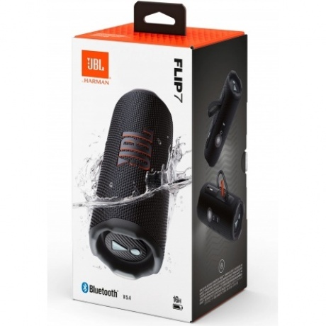 Портативная акустика JBL Flip 7 (JBLFLIP7BLK) Black - фото 11