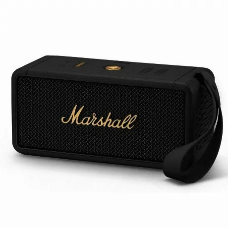Портативная акустика Marshall Middleton Black and Brass