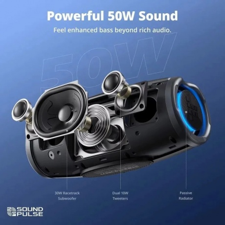 Портативная колонка Tronsmart Mirtune S100 Black - фото 12