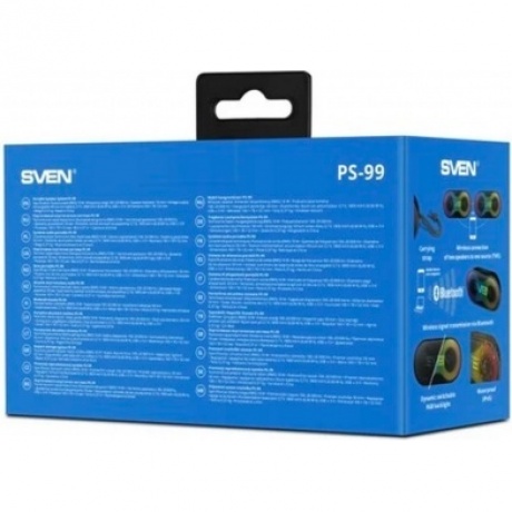 Портативная колонка Sven PS-99  (SV-022389) Black - фото 10