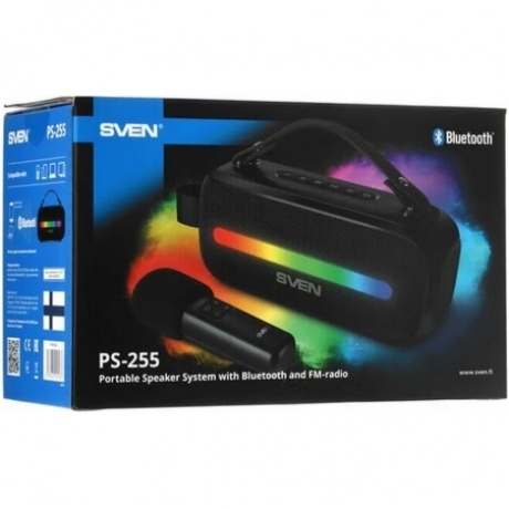 Портативная колонка Sven PS-255 (SV-022563) Black - фото 13
