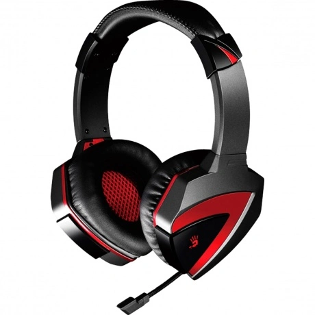 Наушники с микрофоном A4Tech Bloody G500 черный/красный