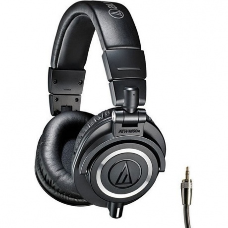 Наушники Audio-Technica ATH-M50X Black - фото 6