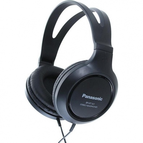 Наушники Panasonic RP-HT161E-K черный - фото 1