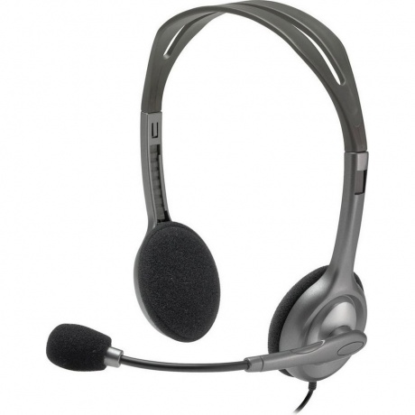 Наушники Logitech H111 серый (981-000593) - фото 1