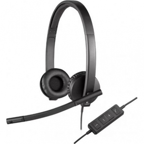 Наушники Logitech H570E Stereo черный (981-000575) - фото 1