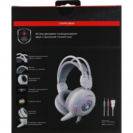Наушники A4Tech Bloody G300 White - фото 14