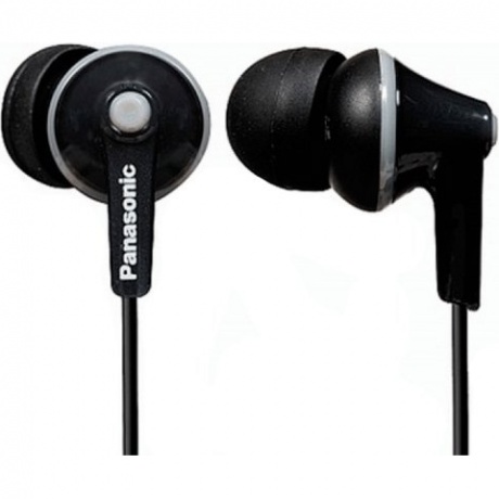 Наушники Panasonic RP-HJE125E-K черный - фото 2