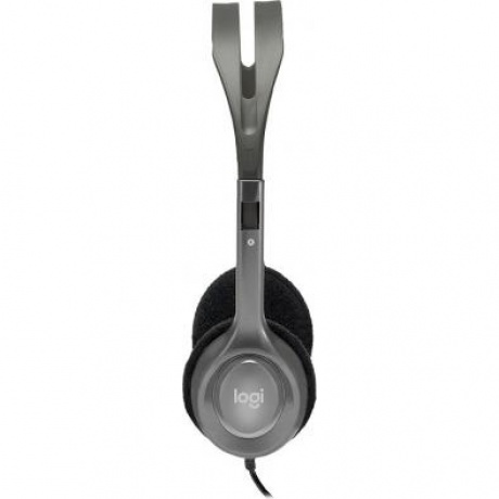 Наушники Logitech H110 серебристый (981-000271) - фото 3