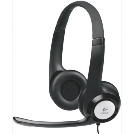 Наушники Logitech H390 USB черный (981-000406)