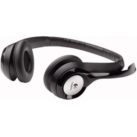 Наушники Logitech H390 USB черный (981-000406) - фото 2