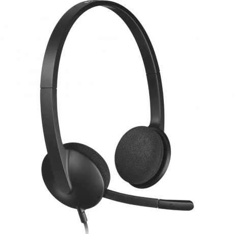 Гарнитура Logitech H340 USB черный (981-000475)