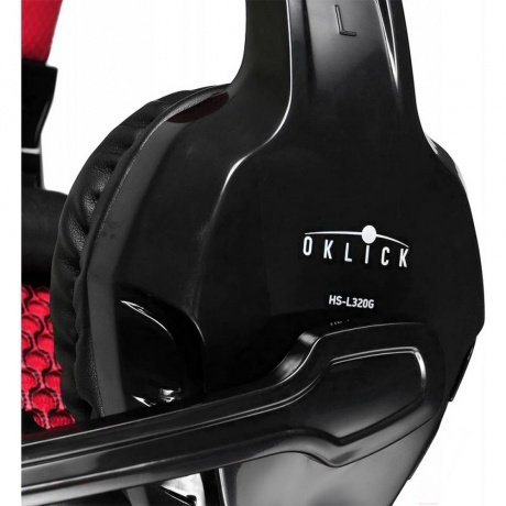 Наушники Oklick HS-L320G Phoenix черный (NO-3000) - фото 3