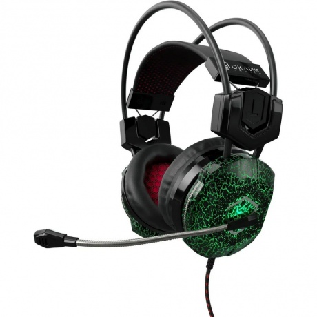 Наушники Oklick HS-L500G TOXIC черный - фото 1