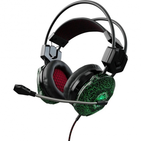 Наушники Oklick HS-L500G TOXIC черный - фото 2