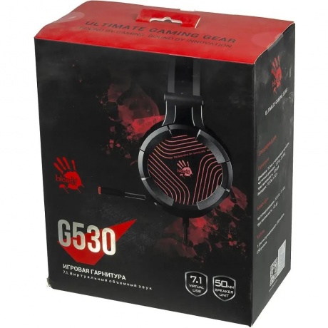 Наушники A4Tech Bloody G530 черный/серый - фото 14