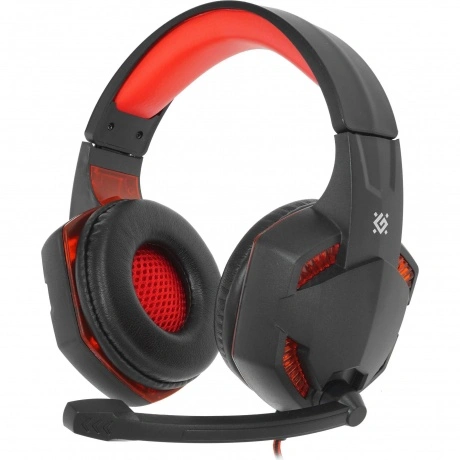 Наушники Defender Warhead G-370 Black-Red 64037