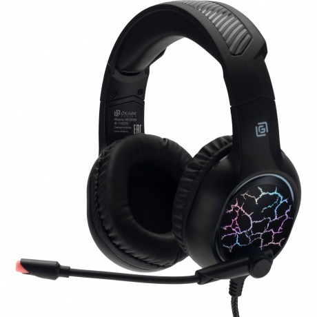 Наушники Oklick HS-L930G Snorter черный/синий - фото 1