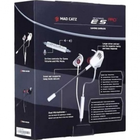 Наушники Mad Catz E.S. PRO+ белый - фото 5