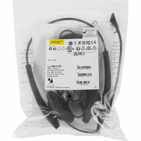 Наушники Jabra BIZ 1500 USB Duo (1559-0159) - фото 12