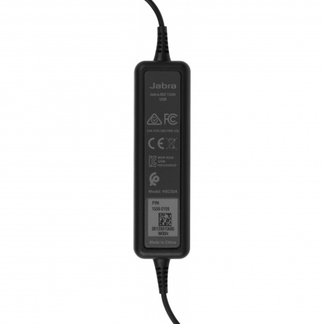 Наушники Jabra BIZ 1500 USB Duo (1559-0159) - фото 7