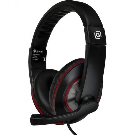 Наушники Oklick HS-L390G Dragon черный/красный (JD-728S) - фото 1