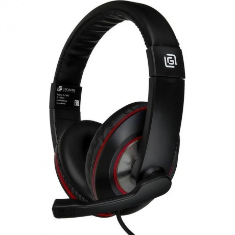 Наушники Oklick HS-L390G Dragon черный/красный (JD-728S)