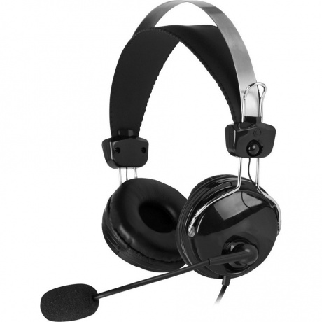 Наушники A4Tech HU-7P черный - фото 1