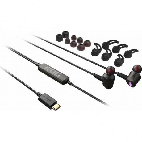 Наушники игровые Asus Rog Cetra II чёрные (90YH02S0-B2UA00) - фото 6