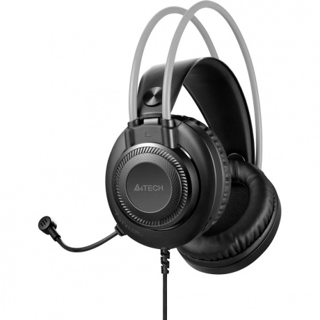 Наушники A4Tech Fstyler FH200i серый (FH200I GREY) - фото 3