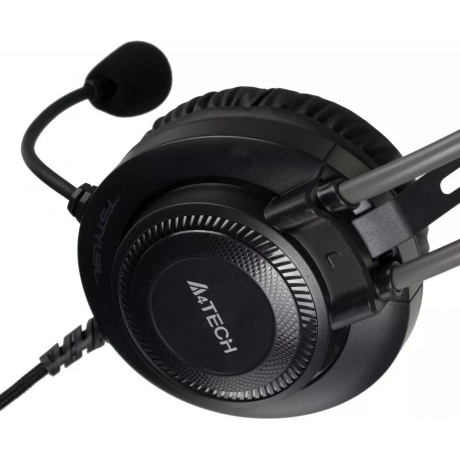 Наушники A4Tech Fstyler FH200U серый (FH200U GREY) - фото 7