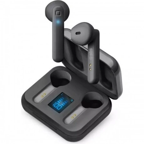 Наушники SBS TWS TWIN HOP LCD, Bluetooth 5.0, с зарядным кейсом ...