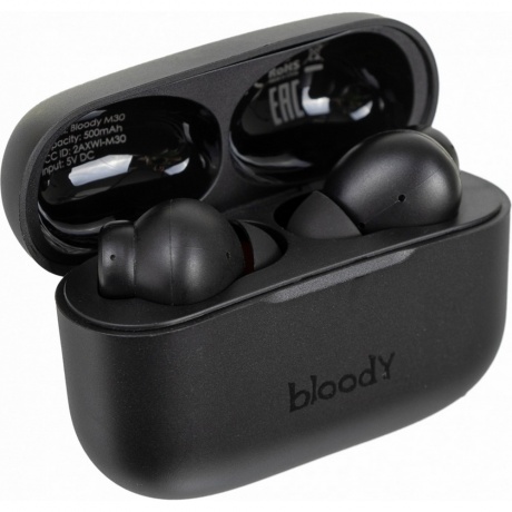 Наушники A4Tech Bloody M30 черный - фото 2