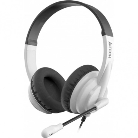 Наушники A4Tech HS-10 черный/белый