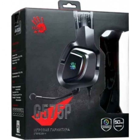 Наушники A4Tech Bloody G575P черный - фото 7