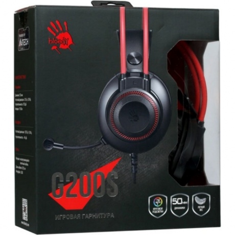 Наушники A4Tech Bloody G220S черный - фото 7