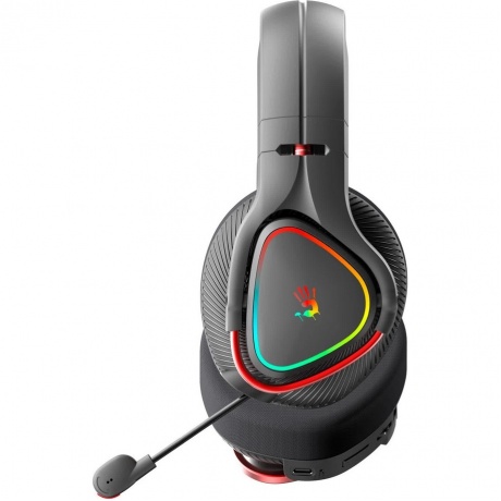Наушники A4Tech Bloody MR710 черный (MR710 BLACK) - фото 3